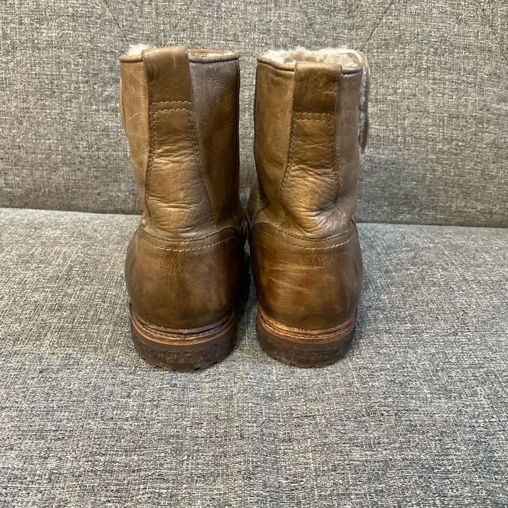 Frye Mara Button Short Ankle Boots Women’s Size 9.5
